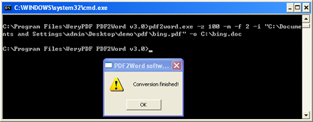 Pdf To Word Command Line Converter Convert Pdf To Word By Command Line