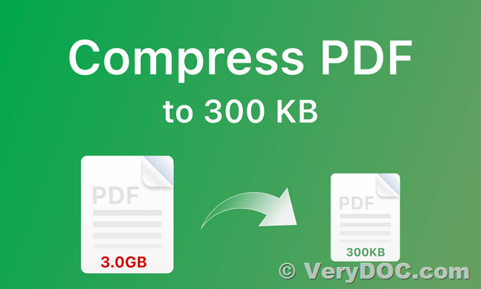 VeryDOC PDF Compressor Command Line can Optimize and Reduce PDF Size for Windows 10 and 11 Users