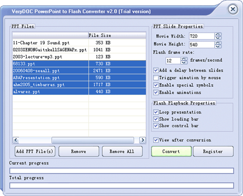 PowerPoint to Flash Converter, PPT to Flash