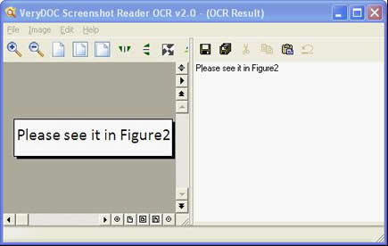 Snapshot Character Reader window