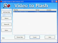 Interface of adding source video