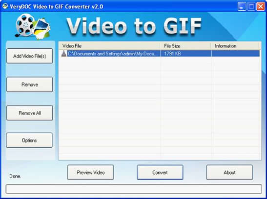 MP4 To GIF Animation Converter Convert MP4 To GIF Animation Convert 